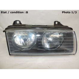 Right headlight H7 + H7 HELLA 1AH007045-041