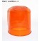 Cabochon feu gyrophare orange ROTCAR 12016