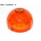 Cabochon feu gyrophare orange Boule Cristal SIRENA 12050