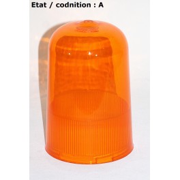 Cabochon feu gyrophare orange ELECTRA