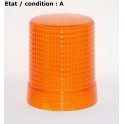Orange rotating beacon lens HELLA 9EL856418-001