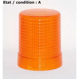 Cabochon feu gyrophare orange HELLA 9EL856418-001