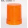 Orange rotating beacon lens HELLA 9EL856418-001