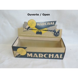 Empty box of bulbs (display) MARCHAL