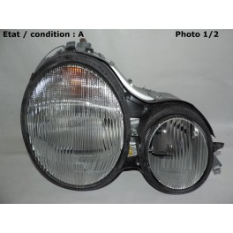 Right headlight H7 + H7 HELLA 1D9 007095-101