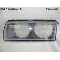 Verre de phare H1 + H1 gauche HELLA 9ES 143409-001