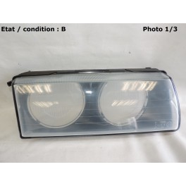Right headlight glass H1 + H1 HELLA 9ES 143410-001