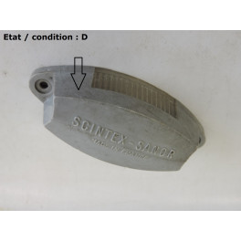 Cabochon feu &eacute;clairage de plaque immatriculation gris SCINTEX SANOR STL