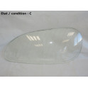 Left closing glass for headlight CIBIE 170004