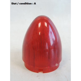 Cabochon feu gabarit rouge "obus" AUTEROCHE