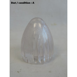 Cabochon feu gabarit cristal "obus" AUTEROCHE