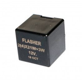 Flasher unit 12V 2(4)x21W+3W FLASHER CL-287