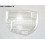 Right licence plate light lens CIM 042