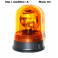 Feu gyrophare orange complet 12V AJBA GF10