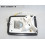 Left licence plate and reversing light lens ARIC 55.506.530-S