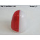 Cabochon feu gabarit rouge/blanc "obus" AUTEROCHE