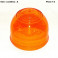 Cabochon feu gyrophare orange Megalux AJBA 80211