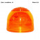 Cabochon feu gyrophare orange Megalux AJBA 80211