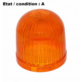 Cabochon feu gyrophare orange AJBA GF90