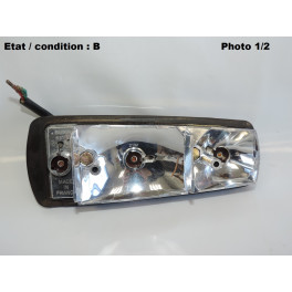 Right tailight bulb holder SEIMA 637D (chromed)