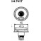 P45t - Lampe 12V 100/80W H4 incolore (avec lucarne)
