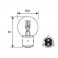 BA21d- Bulb 12V 36/36W yellow