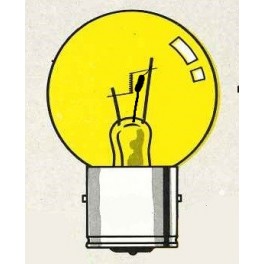 BA21d - Bulb 12V 45/15W yellow