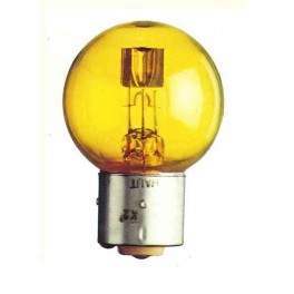 BA21d - Bulb 12V 25/25W yellow