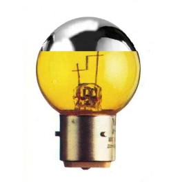 BA21s - Bulb 12V 45W yellow "Silvering"