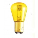 BA15d - Lampe 12V 36/36W jaune