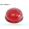 SCINTEX R5 1871/2 - Cabochon feu lenticulaire rouge (bord lisse)