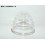 SCINTEX R6 1838/ 1 - Ogival light lens (clear, smooth side)