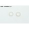Pair of plastic washers 7,5mm for screws