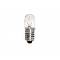 E10 - Lampe 6V 1,5W (0,25A) tube incolore