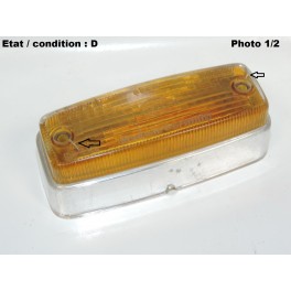 Reversing light lens HELLA 9EL113928-001 (amber)