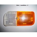 Left indicator front light lens CIBIE 2076A