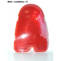 Red taillight lens (plastic)