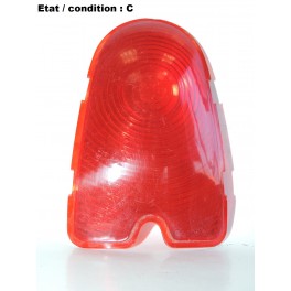 Cabochon feu rouge arri&egrave;re (plastique)