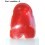 Cabochon feu rouge arrière (plastique)