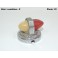 Red and white clearance light lens BV 3353