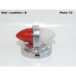 Red and white clearance light lens BV 3372