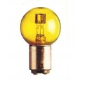 BA15d - Lampe 6V 1A jaune (lisse)
