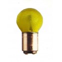 BA15d - Lampe 6V 1A jaune (granit&eacute;)