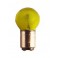 BA15d - Lampe 6V 1A jaune (granité)