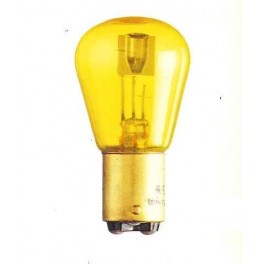 BAX15d - Bulb 6V 15/15W yellow
