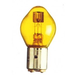 BA20d - Bulb 6V 15/15W yellow
