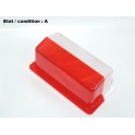 Cabochon feu gabarit cristal rouge VIGNAL LYON 88714