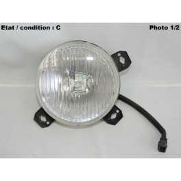 Right halogen main beam headlight H3 HELLA 303-131040