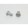 Pair of inox screws 6mm