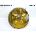 Left halogen dip beam headlight H1 CARELLO 454 (03.214.800)